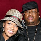 E-40 and wife Tracey during E-40 Record Release Party at Basque in Los Angeles - March 15, 2006 at Basque in Los Angeles, California, United States