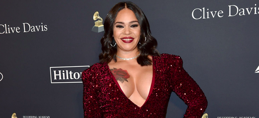 BEVERLY HILLS, CALIFORNIA - JANUARY 25: Faith Evans attends the Pre-GRAMMY Gala and GRAMMY Salute to Industry Icons Honoring Sean "Diddy" Combs at The Beverly Hilton Hotel on January 25, 2020 in Beverly Hills, California. (