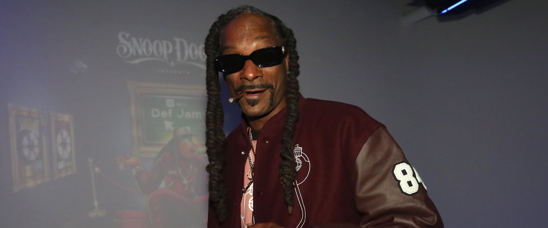 Snoop Dogg attends his "Algorithm" Listening Session on October 26, 2021 in New York City.