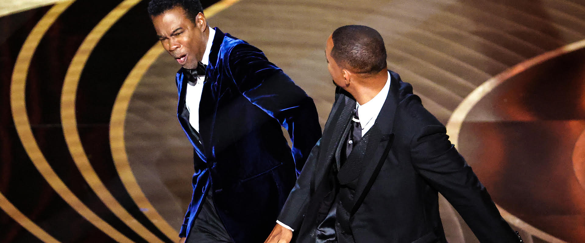 Will Smith Slaps Chris Rock on Oscar Stage