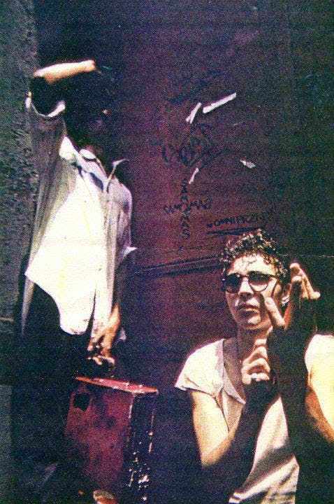 Al Diaz and Jean-Michel Basquiat