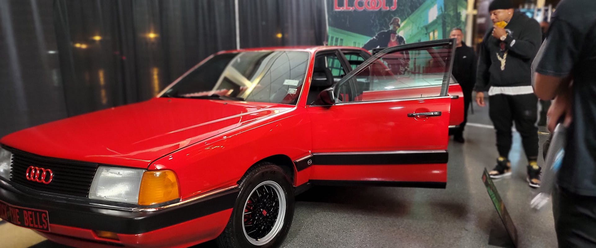 LL COOL J Audi 5000 at Rock and Roll Hall of Fame