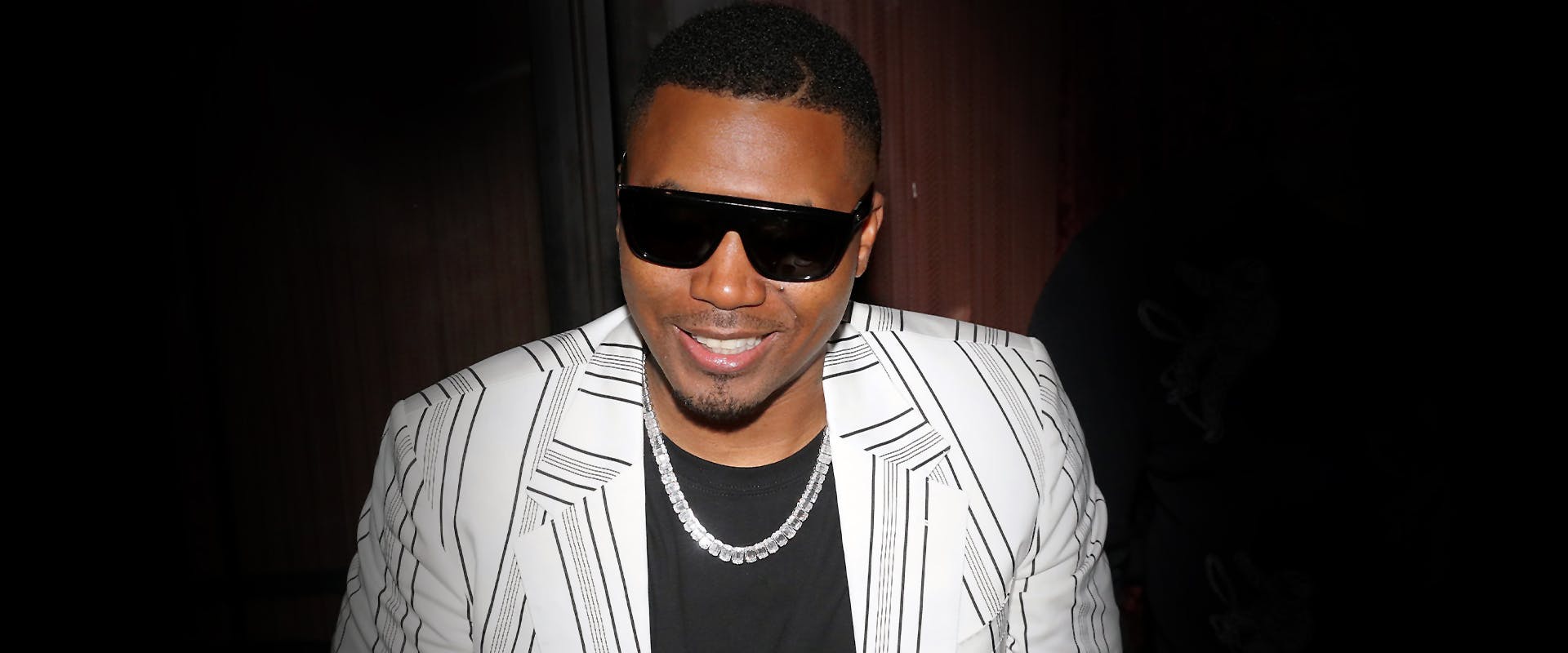 Nas celebrates his birthday with dinner at Catch on September 14, 2020 in New York City.