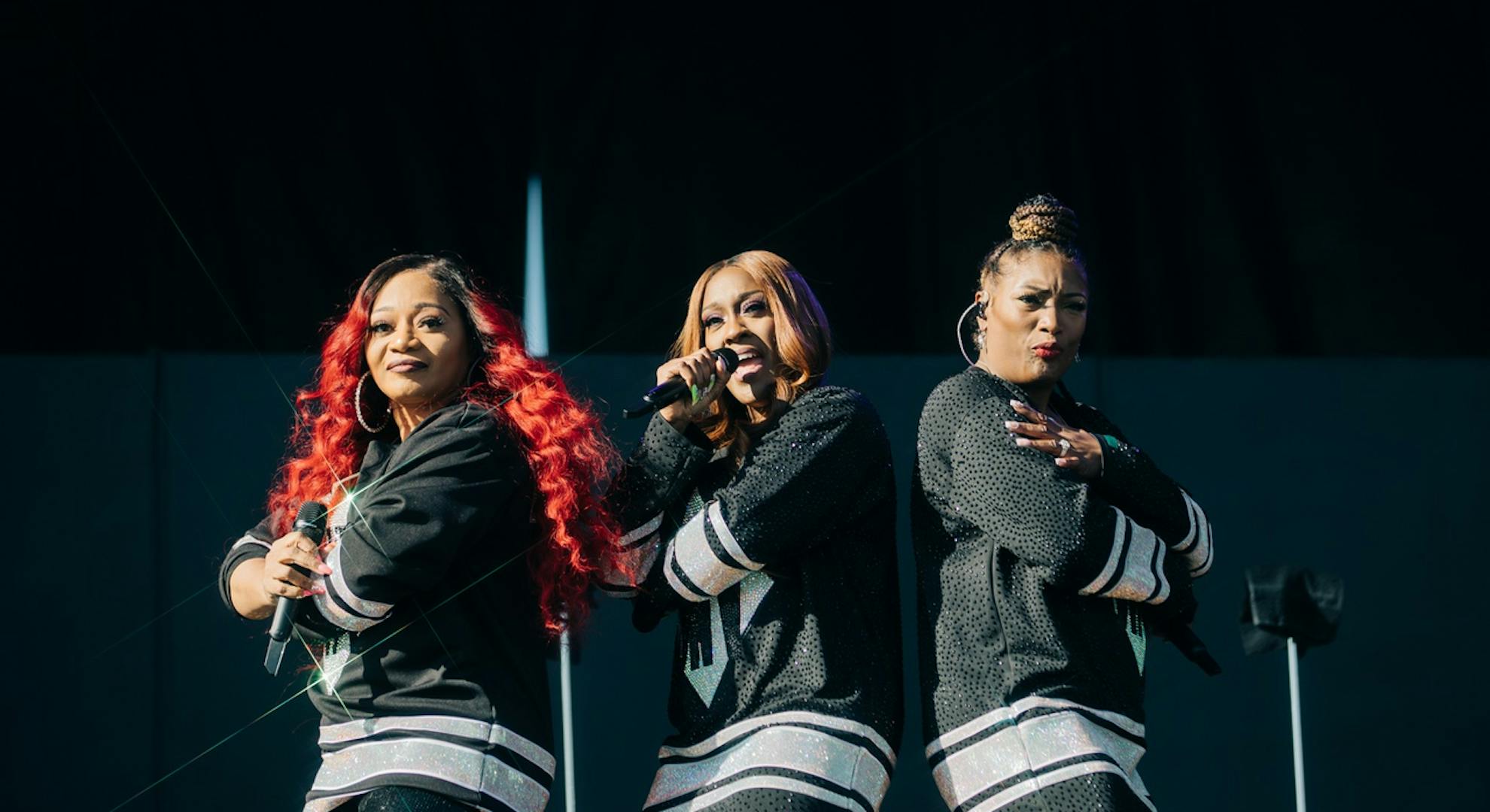 SWV performs during the 2022 Lovers & Friends music festival at the Las Vegas Festival Grounds on May 15, 2022 in Las Vegas, Nevada.