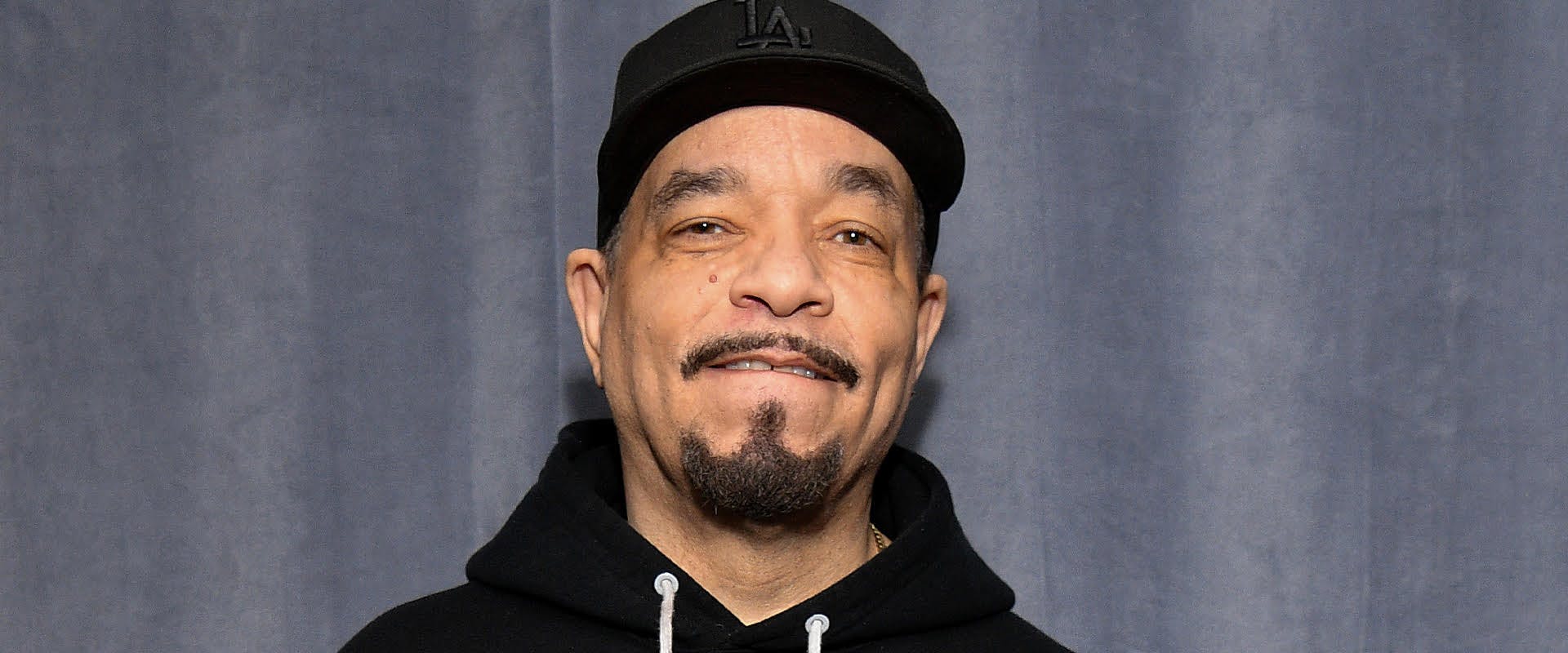 FEBRUARY 18: (EXCLUSIVE COVERAGE) Ice-T visits SiriusXM Studios on February 18, 2020 in New York City.