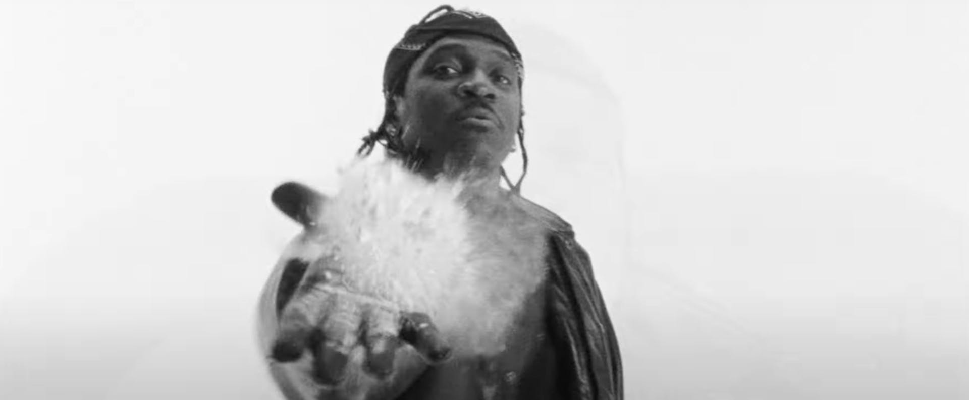 Rapper PUSHA T in the DIET COKE music video