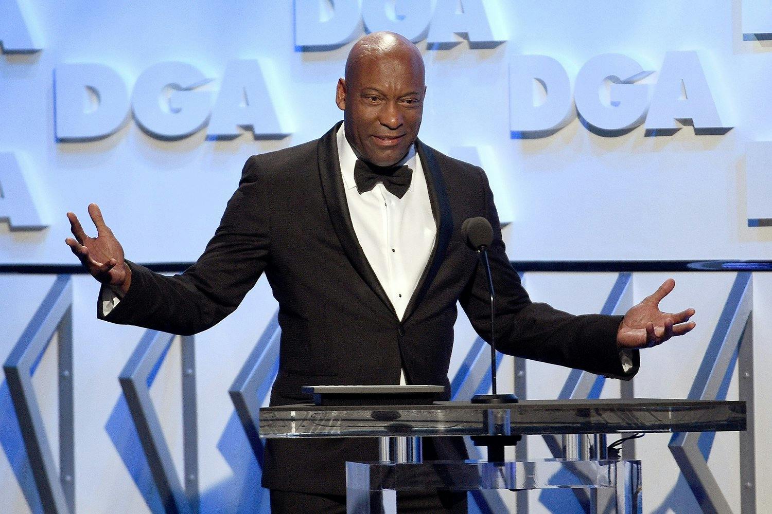 Director John Singleton speaks onstage during the 70th Annual Directors Guild Of America Awards at The Beverly Hilton Hotel on February 3, 2018 in Beverly Hills, California. 