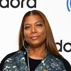 Queen Latifah visits SiriusXM Studios on June 07, 2022 in New York City. (Photo by Slaven Vlasic/Getty Images)