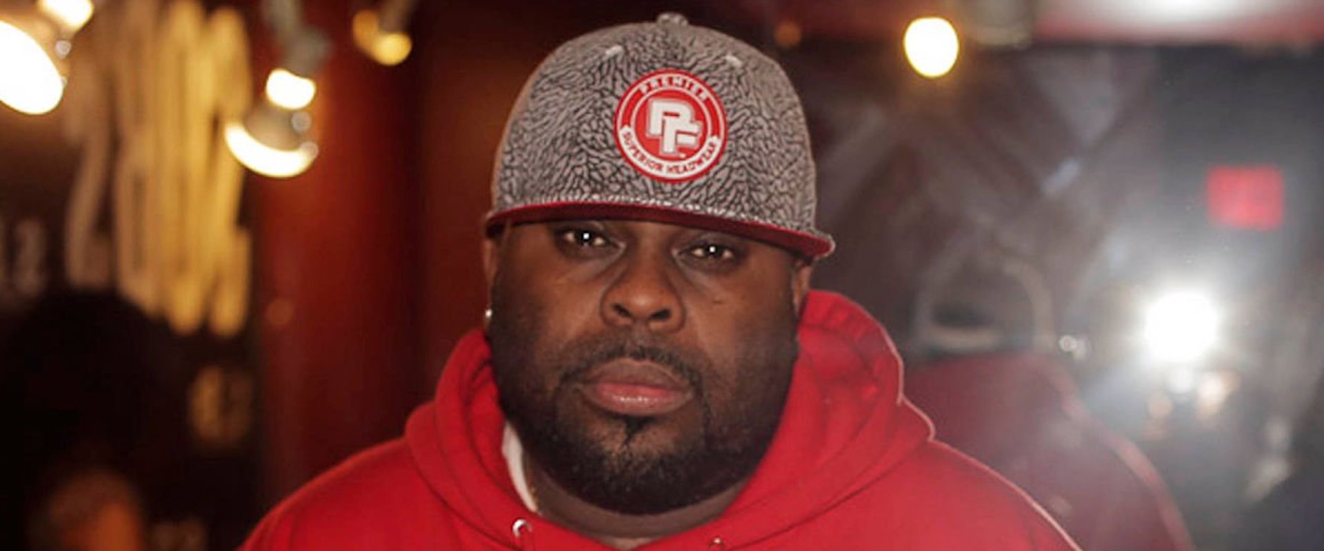Kxng Crooked and Joell Ortiz of Slaughterhouse backstage at S.O.B.'s on September 21, 2015, in New York City.