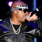 IRVINE, CALIFORNIA - JULY 13: Rapper MC Hammer performs onstage during Hammer's House Party at Five Point Amphitheater on July 13, 2019 in Irvine, California. (Photo by Scott Dudelson/Getty Images)