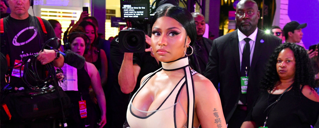 NEW YORK, NY - AUGUST 20: Nicki Minaj attends the 2018 MTV Video Music Awards at Radio City Music Hall on August 20, 2018 in New York City. 