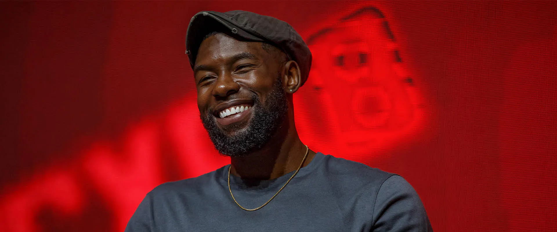 Trevante Rhodes attends the Netflix Original: Bird Box panel at Comic-Con São Paulo on December 9, 2018 in Sao Paulo, Brazil.