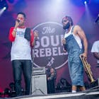 2019 Bonnaroo Music & Arts Festival - Day 4
MANCHESTER, TENNESSEE - JUNE 16: The Soul Rebels Brass Band performs at the Bonnaroo Music & Arts Festival on June 16, 2019 in Manchester, Tennessee. 