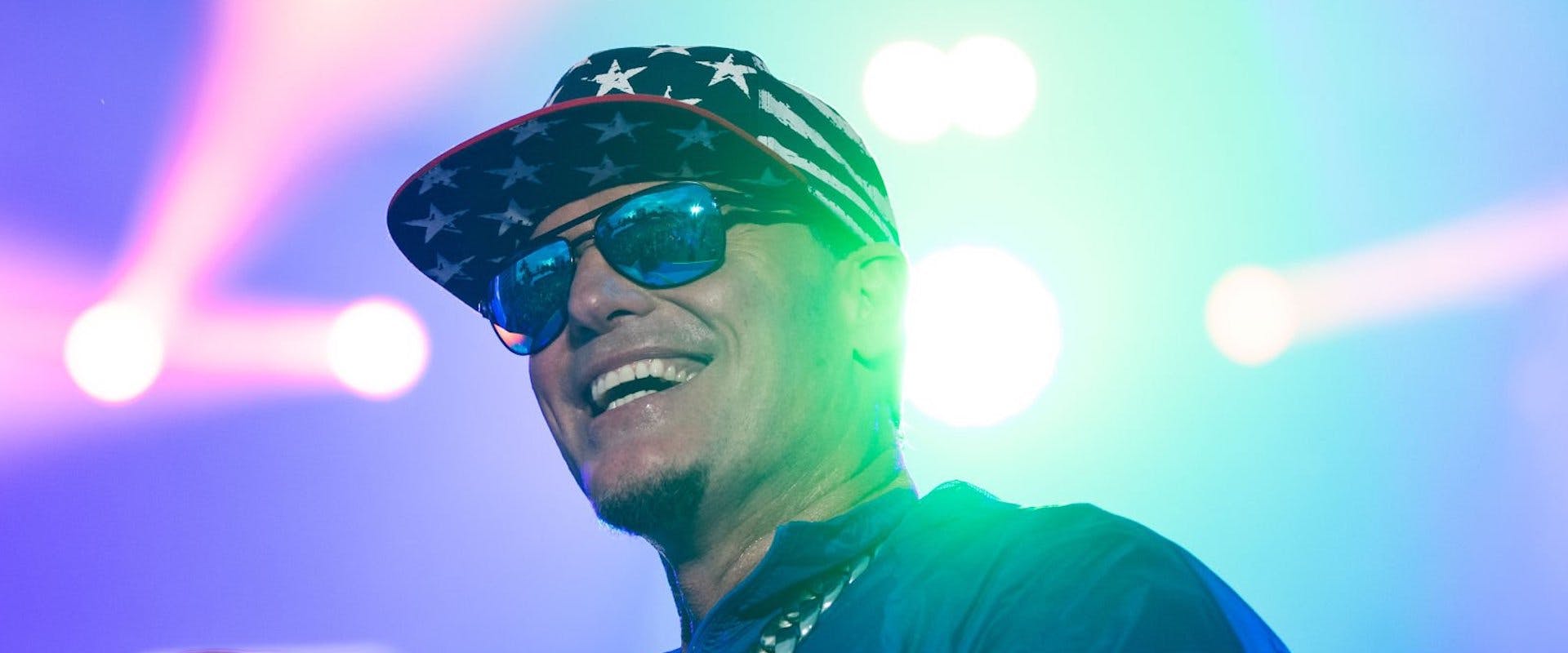 Vanilla Ice is seen performing onstage during day 1 of the 2021 Tortuga Music Festival on November 12, 2021 in Fort Lauderdale, Florida. (Photo by Jason Koerner/Getty Images)
