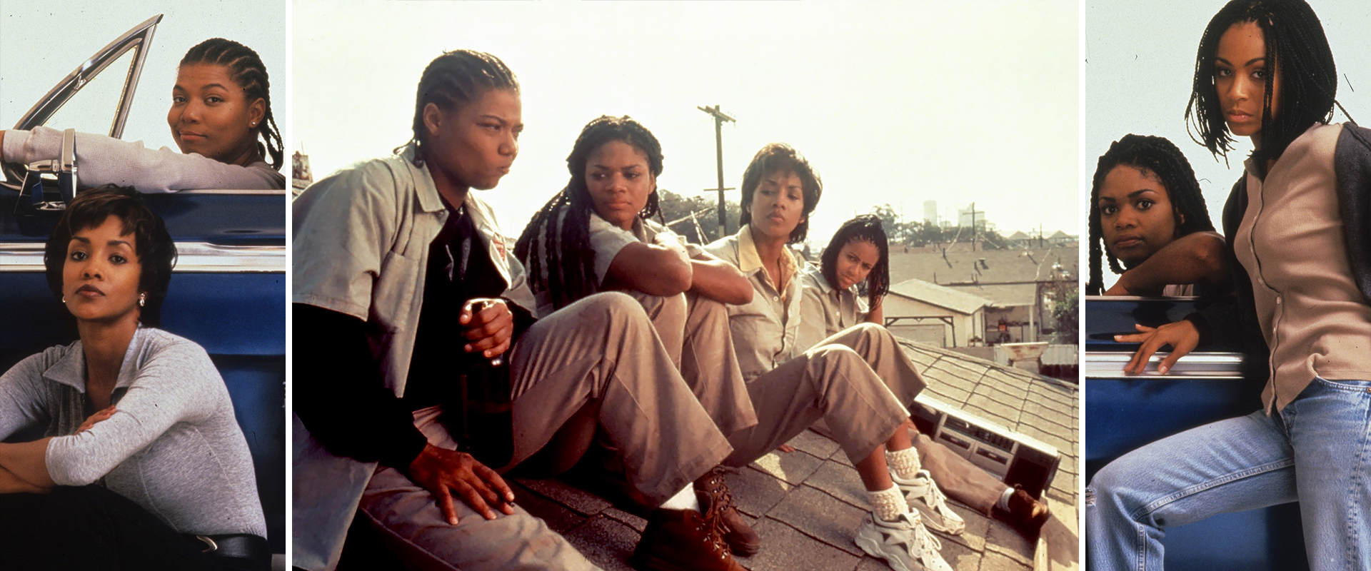The primary cast of F. Gary Gray's "Set It Off" (1996)