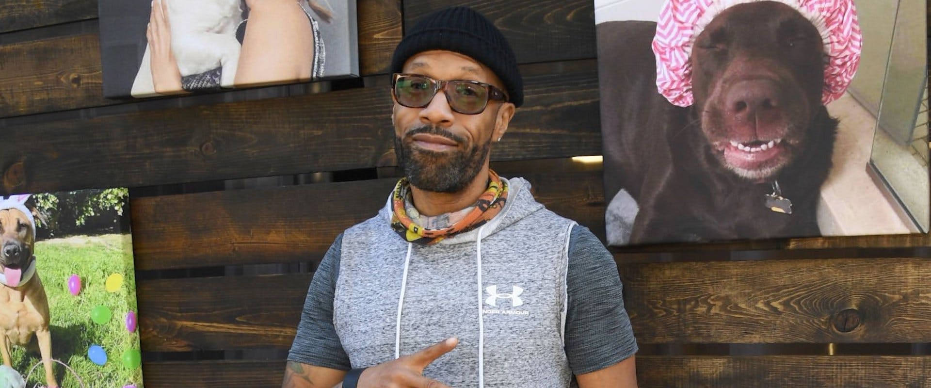 Redman attends Kathy Hilton x Halo Dog Collar National Pet Month Garden Party on April 26, 2022 in Bel Air, California. (Photo by Jon Kopaloff/Getty Images)