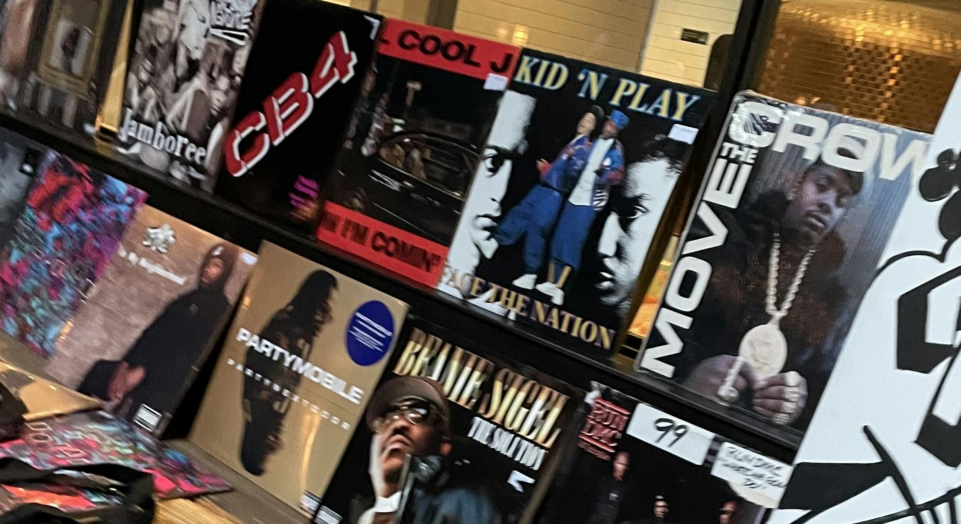 Classic Hip-Hop vinyl at Remember The Rhyme in Atlanta