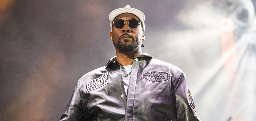 SAN DIEGO, CALIFORNIA - OCTOBER 06: Rapper RZA of Wu-Tang Clan performs on stage on the final night of the "New York State of Mind Tour" at PETCO Park on October 06, 2022 in San Diego, California. (Photo by Daniel Knighton/Getty Images)