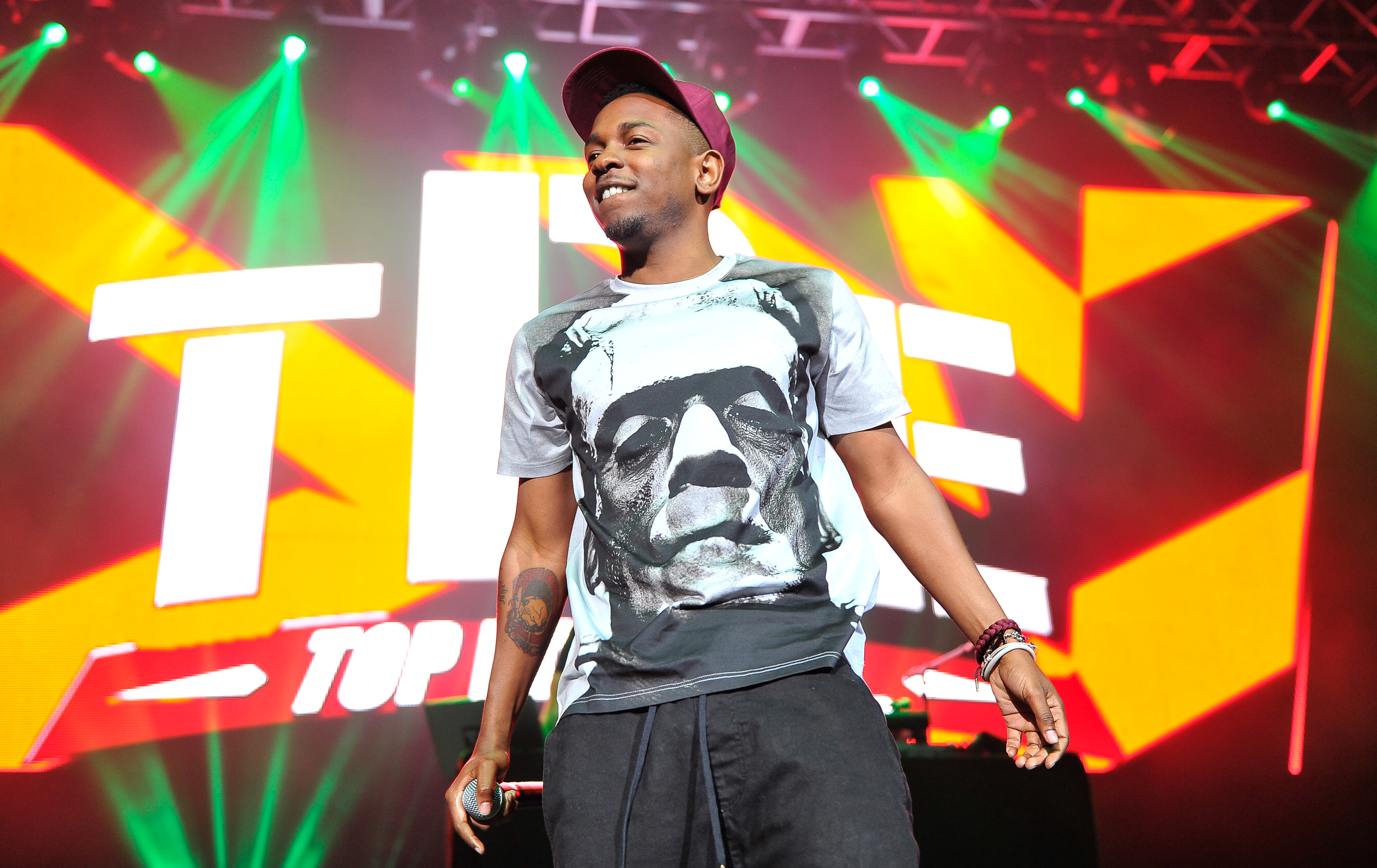 Kendrick Lamar performs at KMEL Summer Jam at ORACLE Arena on June 9, 2013 in Oakland, California.