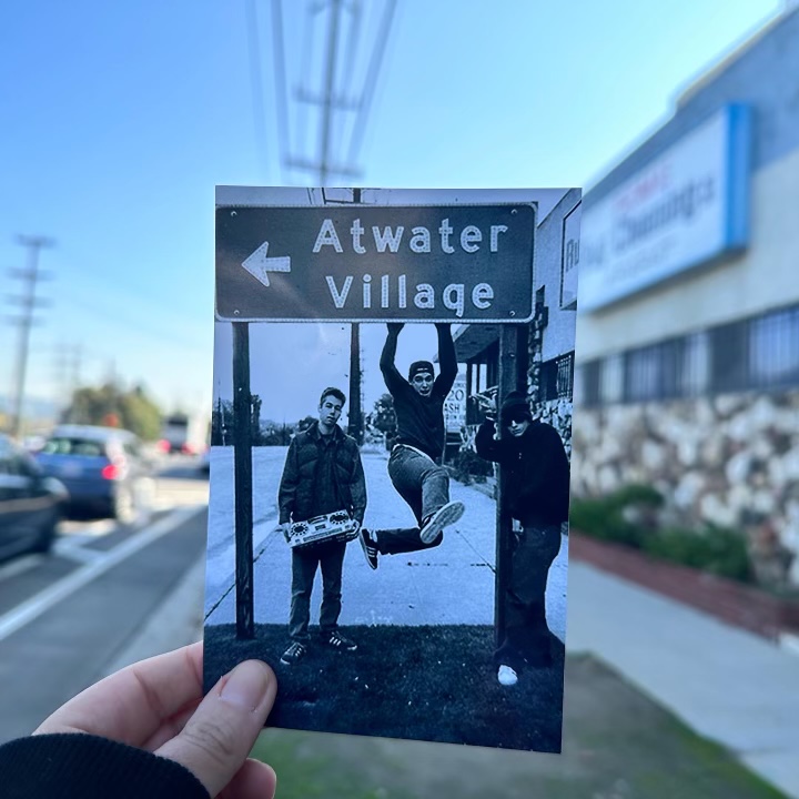 twater Village Sign - 3000 Riverside Drive Los Angeles, Ca (Photo: Ari Marcopolous)

he iconic photo by Ari Marcooplous really came to identify Beastie Boys and the Atwater Village area. Located nearby was G-Son studios, their home studio for most of the 1990’s. 