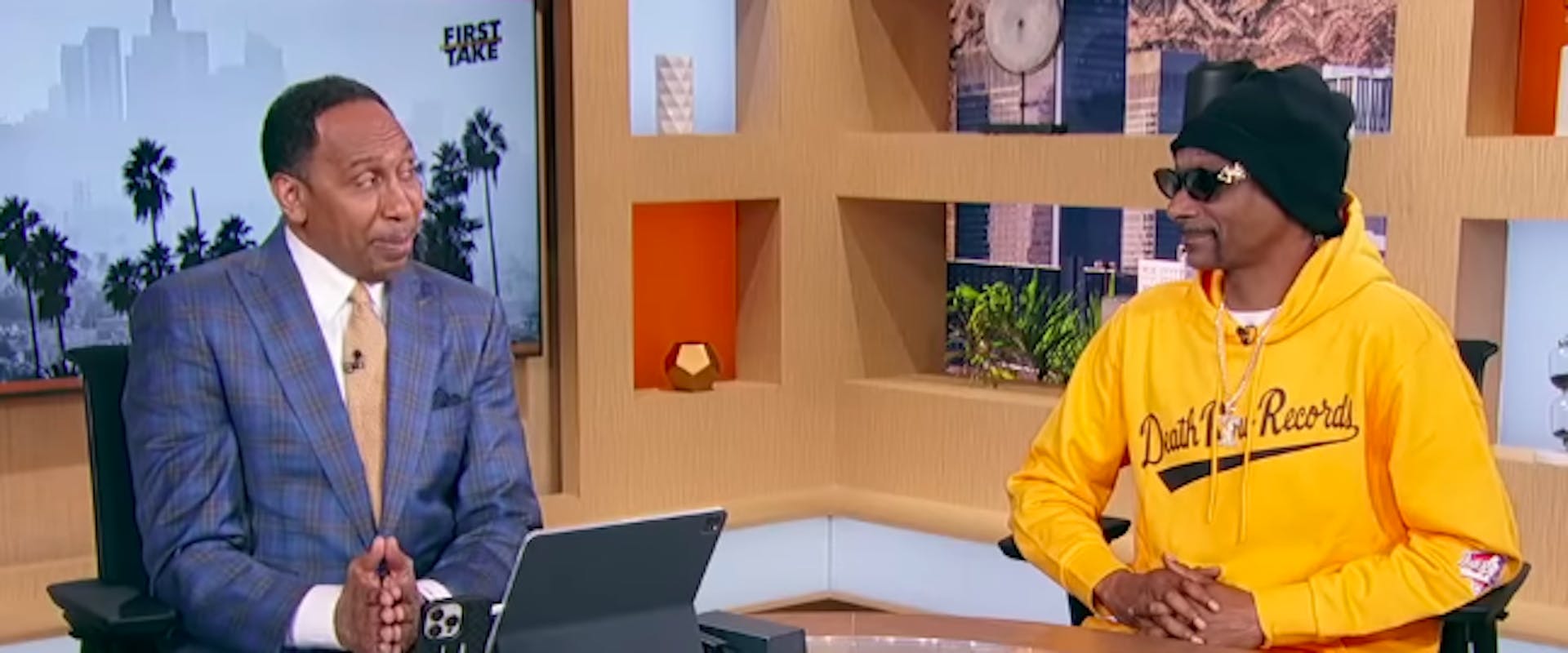 Snoop Dogg, Stephen A. Smith First Take