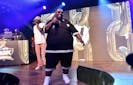 MJG and 8Ball perform onstage during VERZUZ 8 Ball & MJG vs UGK at Terminal West on May 26, 2022 in Atlanta, Georgia. (Photo by Paras Griffin/Getty Images)