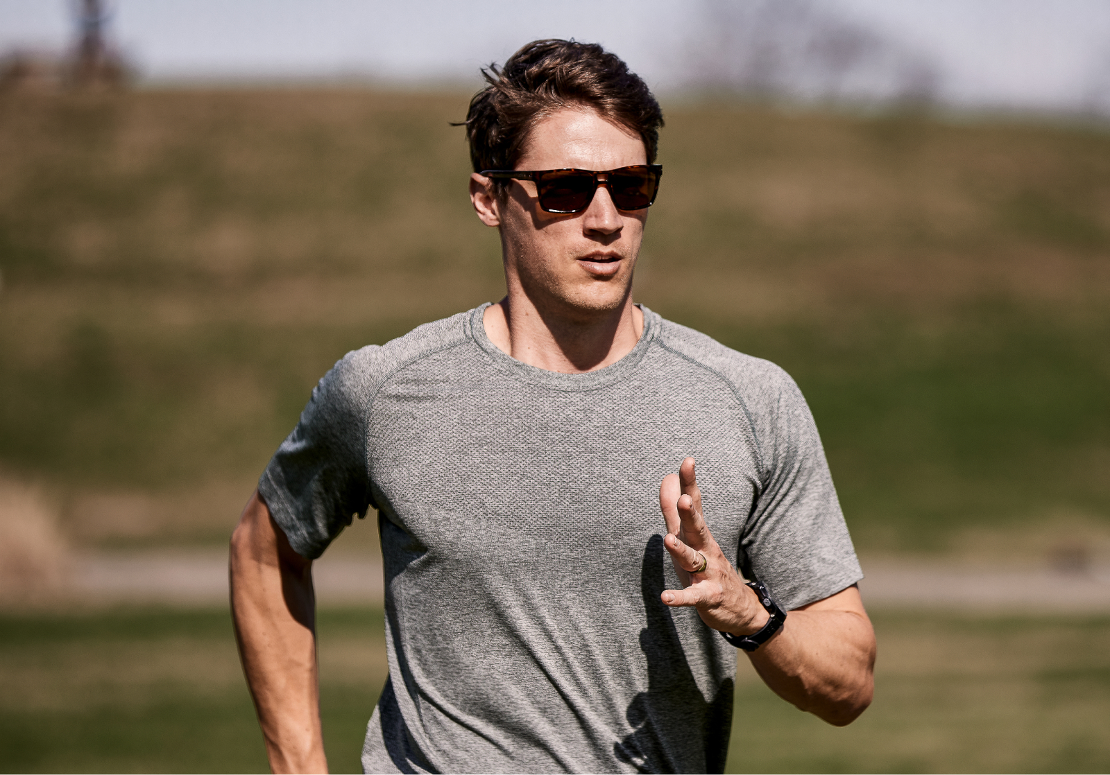 Cade Prescription Sunglasses | Modern Rectangular Glasses | ROKA