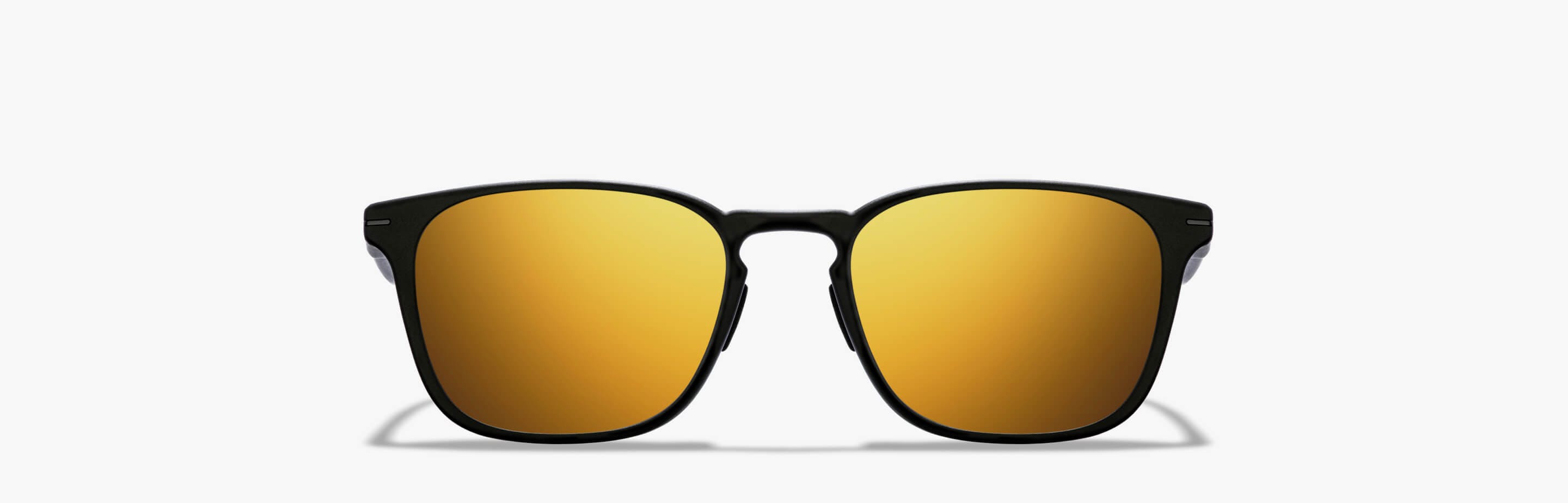 Rory Sunglasses with Gold mirror lenses