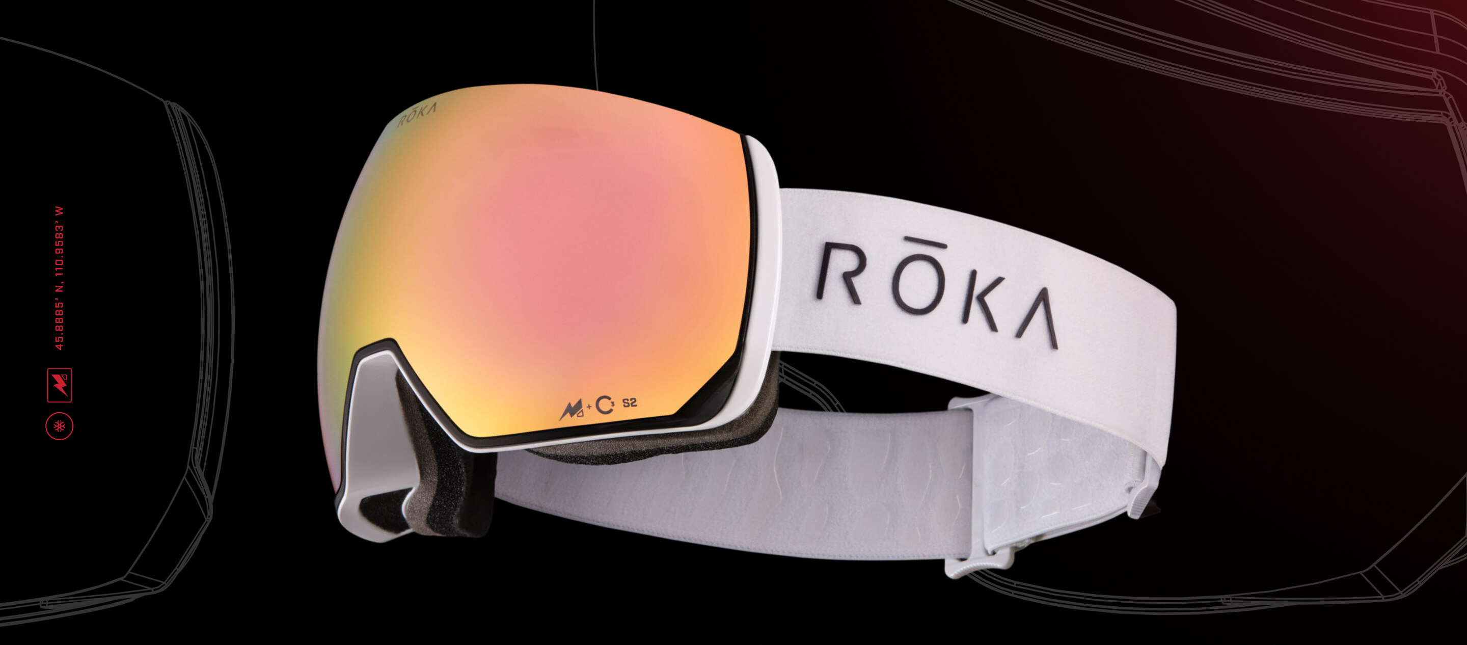 Bridger Snow Goggles | Performance-Grade Toric Goggles | ROKA