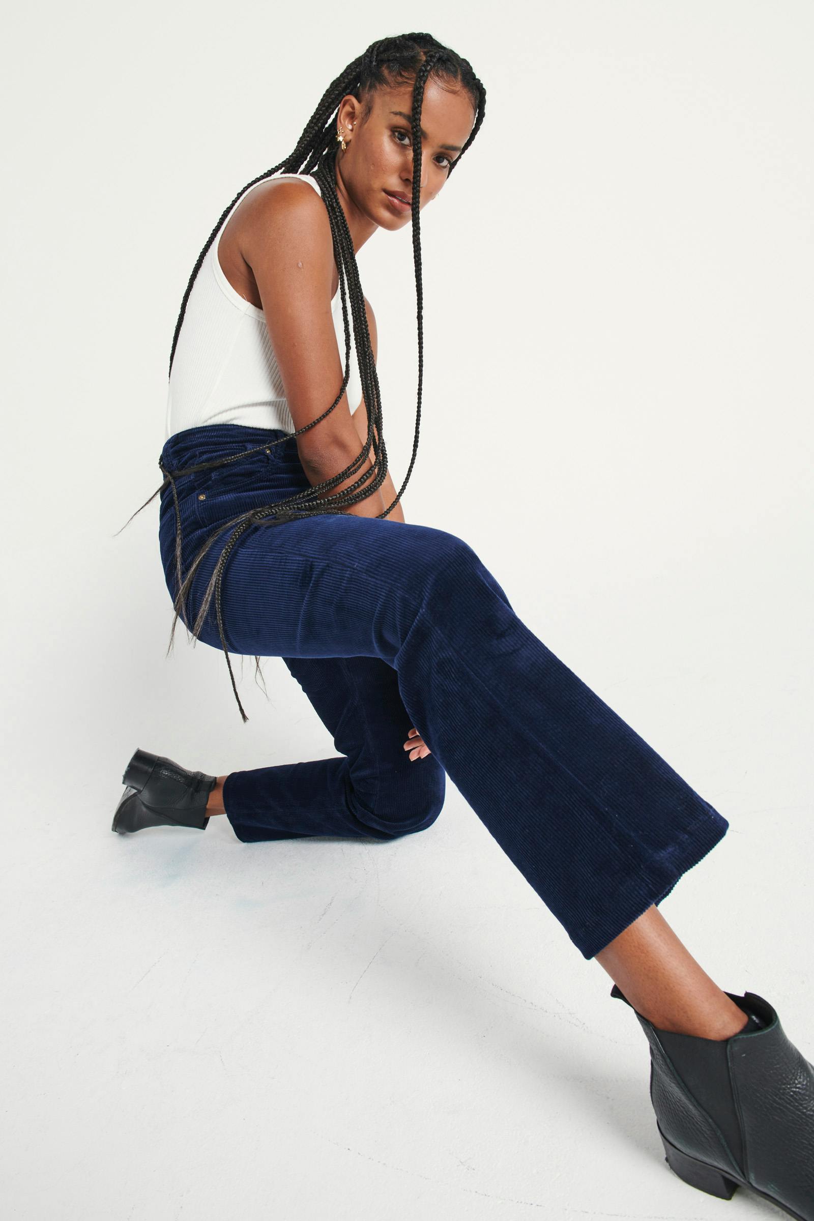 Buy Original Straight - Midnight Cord Online | Rollas Jeans