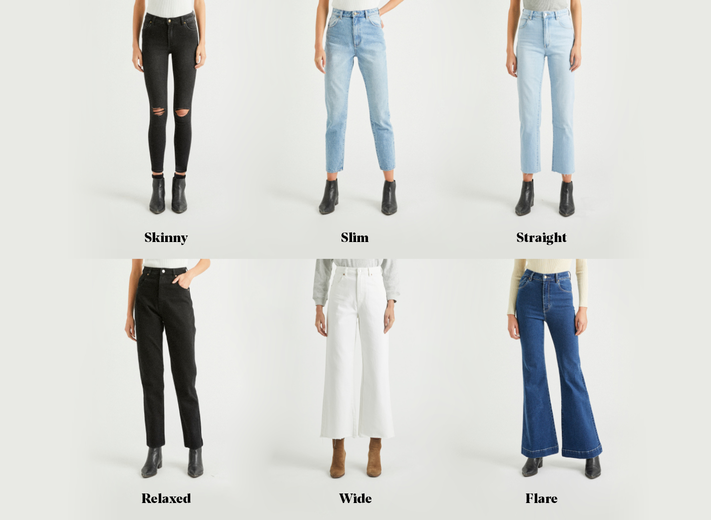 levi's fit guide womens