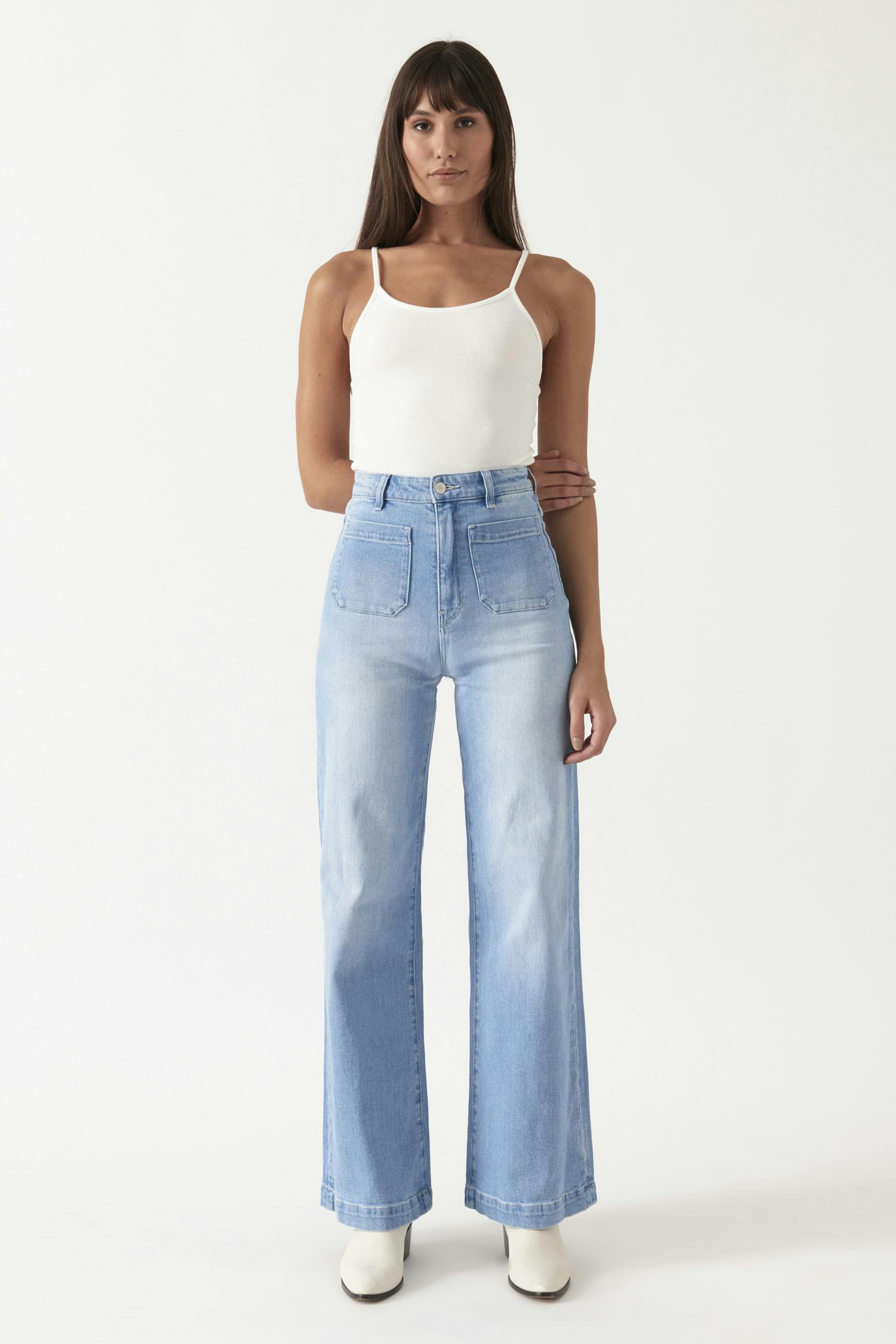 Free People Rolla's Sailor Jeans High Waist Bnwt Size 26 8