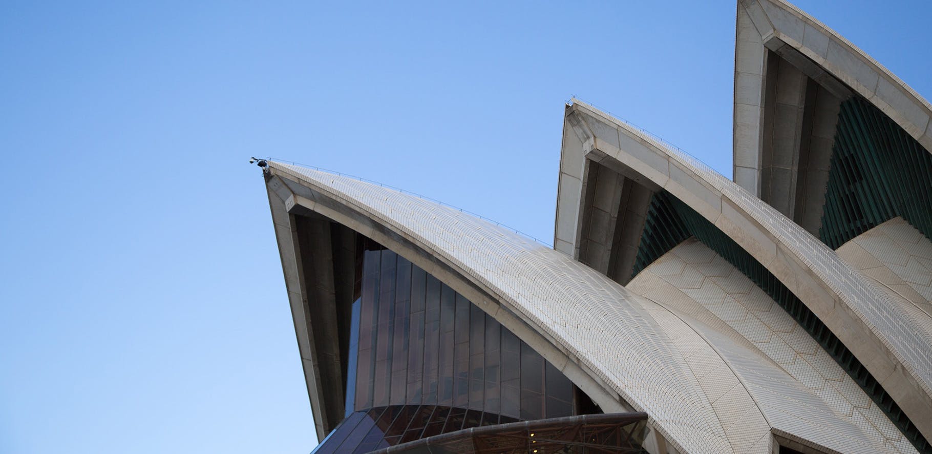 Image showing the top part of the Sydney Opera House