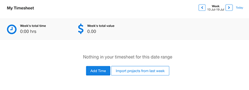New product feature - Timesheet Roll Over 