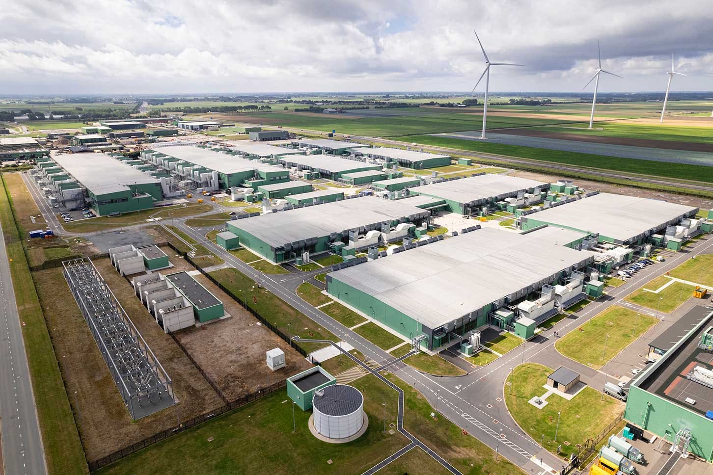 Data Center Aerial Photo