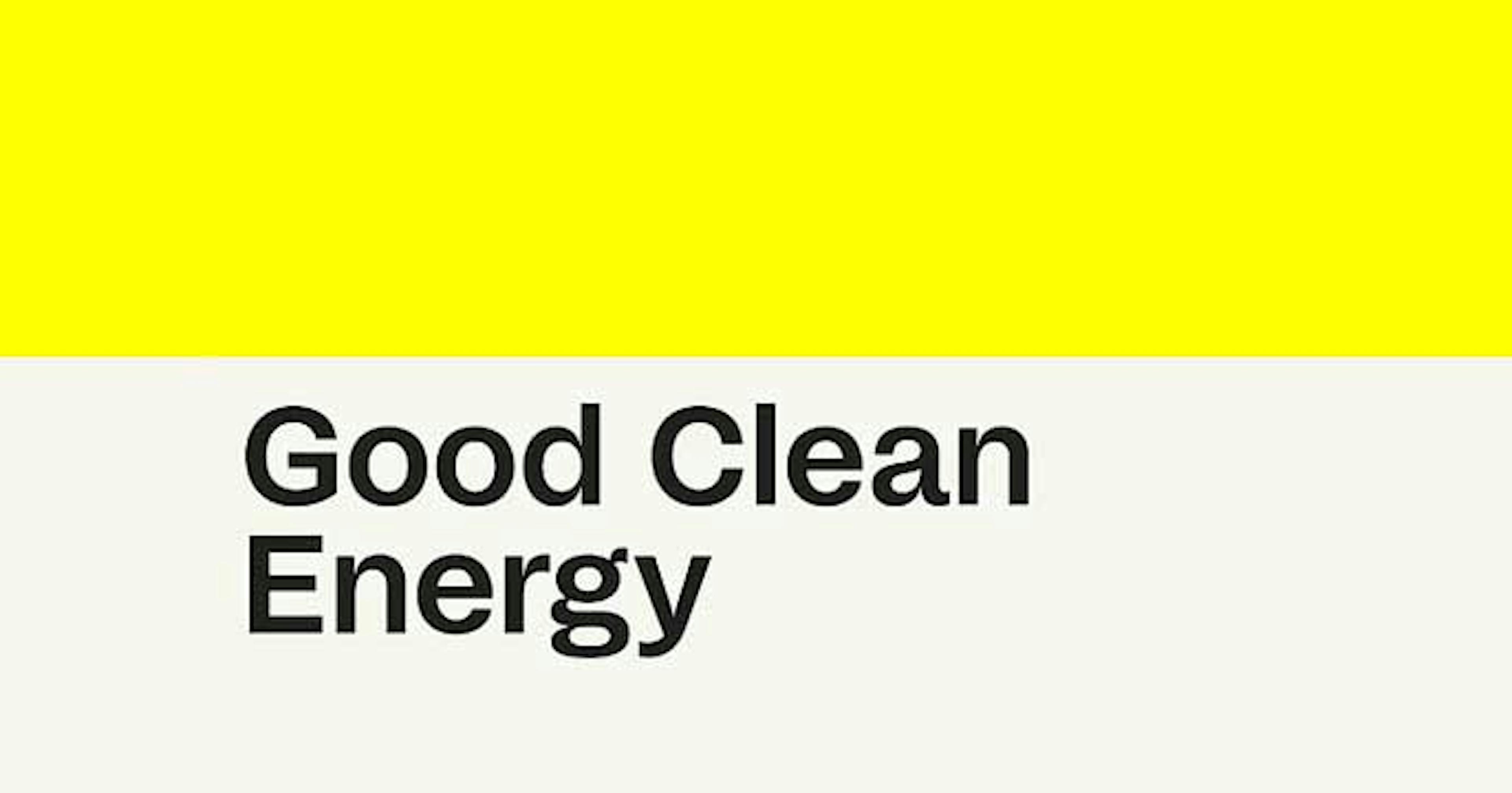 God Clean Energy