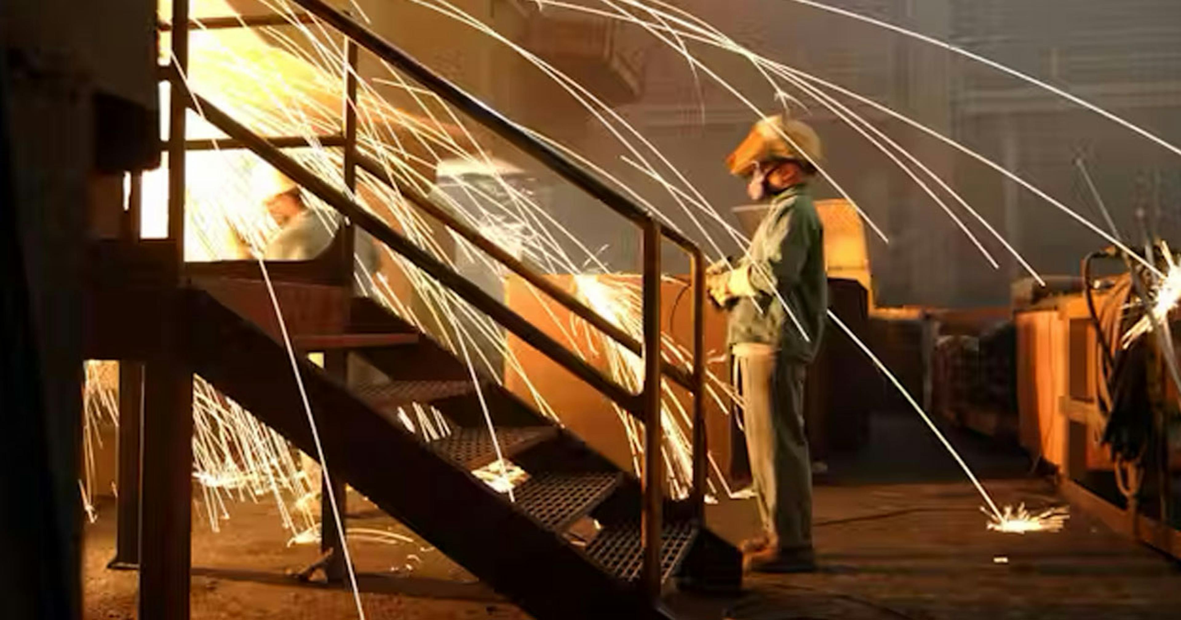 Steelmaking uses a lot of energy, making it one of the highest greenhouse gas-emitting industries.
