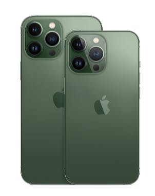 iphone verde alpino