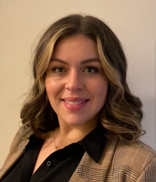 Woman smiling at camera