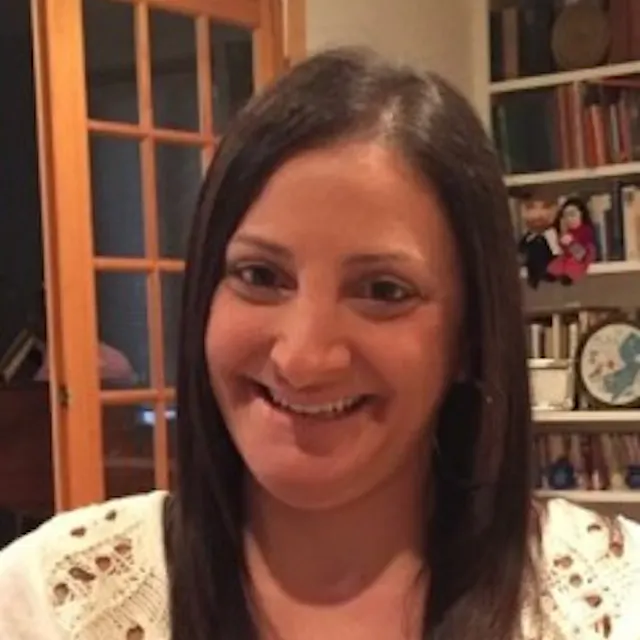 Woman smiling at camera