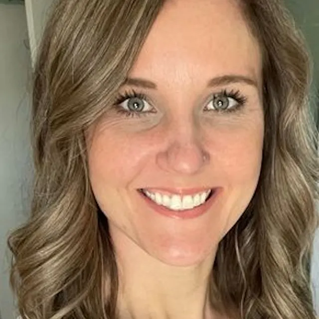 Woman smiling at camera