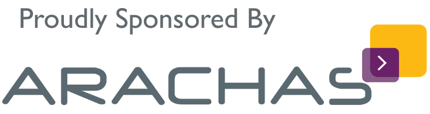 Proudly sponsored by Arachas logo.