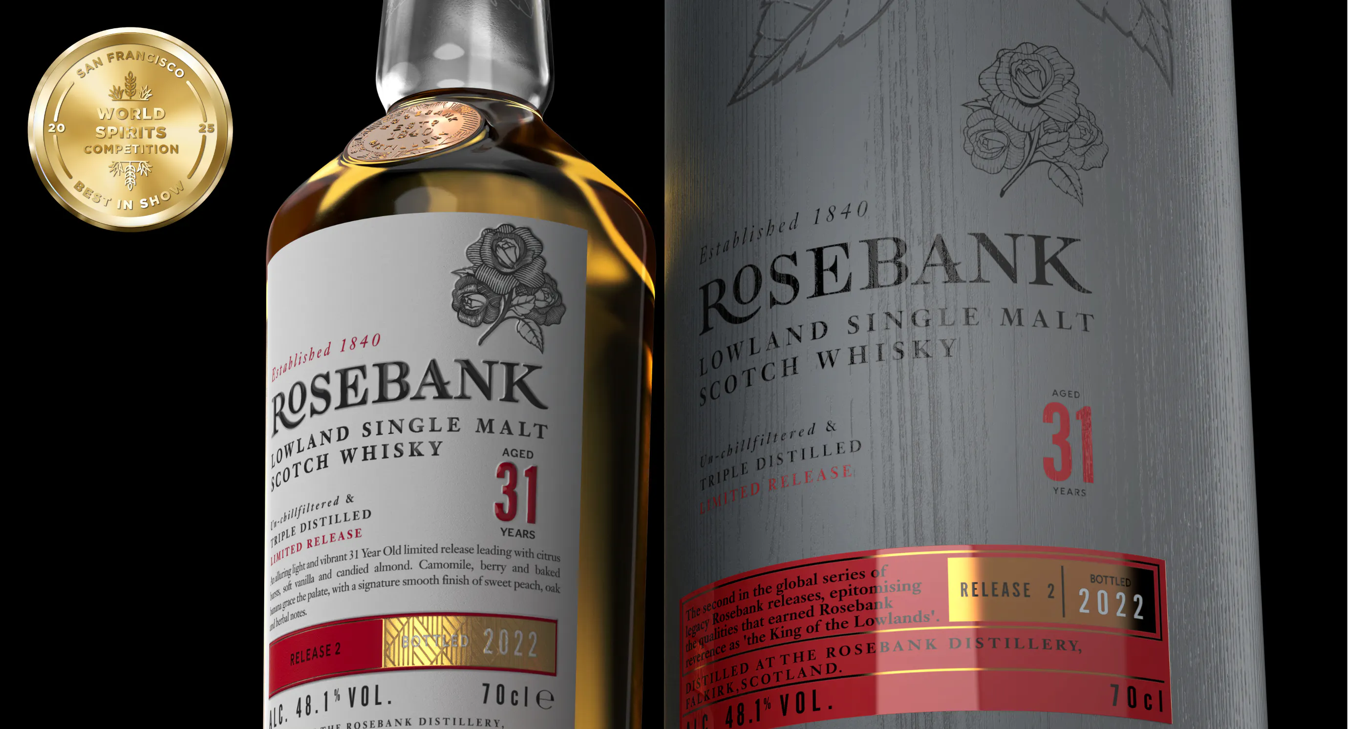 Rosebank 31 Year Old Crowned Best in Show at San Francisco World