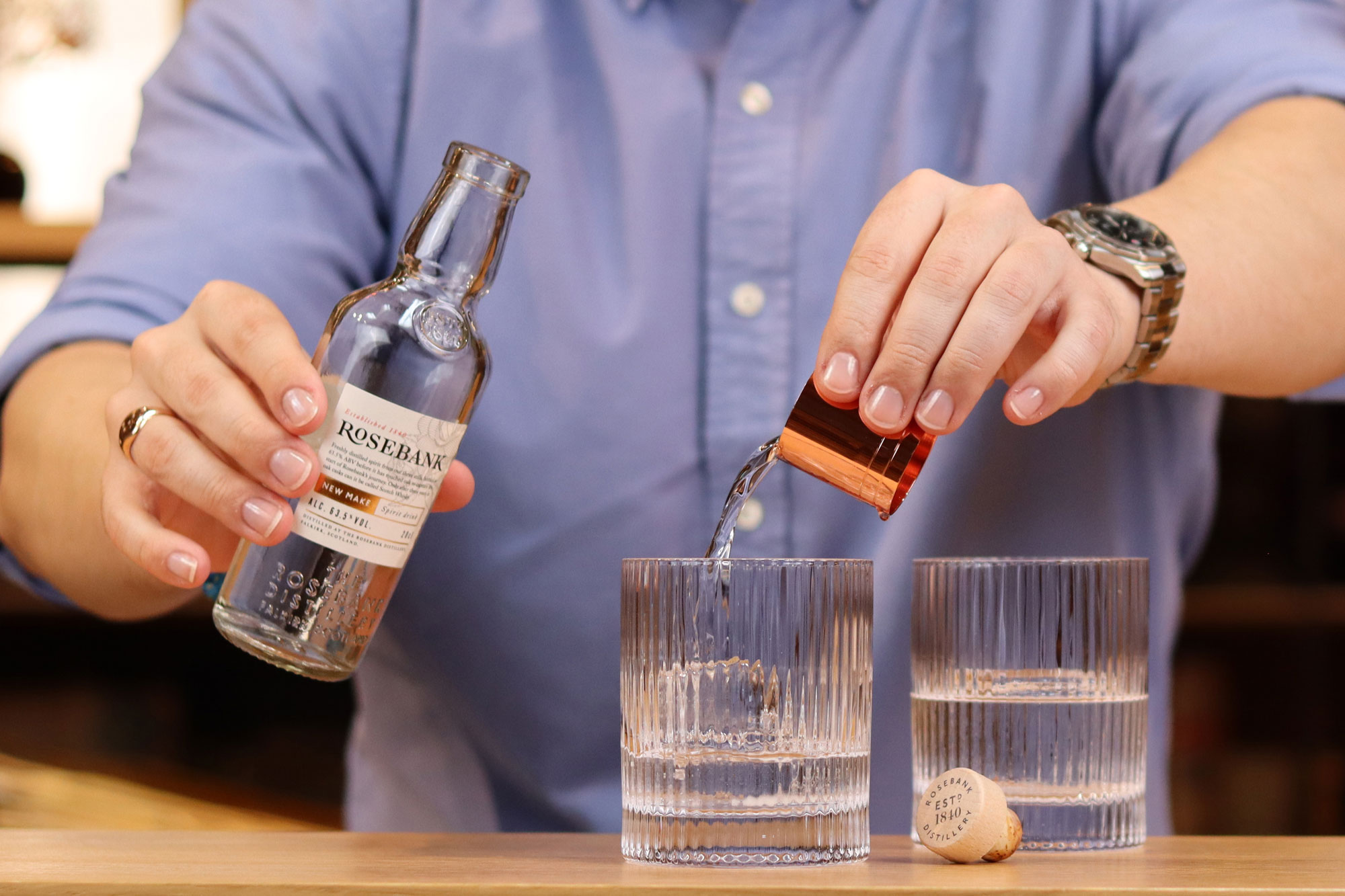 New Make Spirit Cocktails - rosebank
