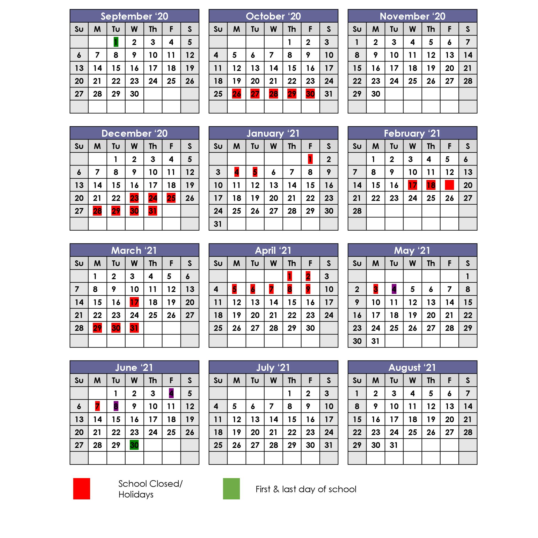 School Calendar
