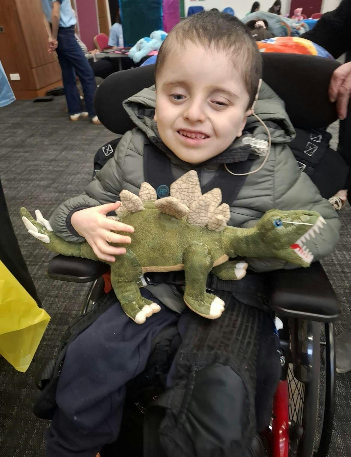 Great day out for Burrenview at the Teddy Bear Hospital in NUIG Our teddies were checked in by triage doctors in the emergency department, sent for X-rays, minor surgery, and even got some medicine! Happy students & healthy teddies going home! 
Super experience to help our children to become more familiar & comfortable with a hospital setting through play & fun