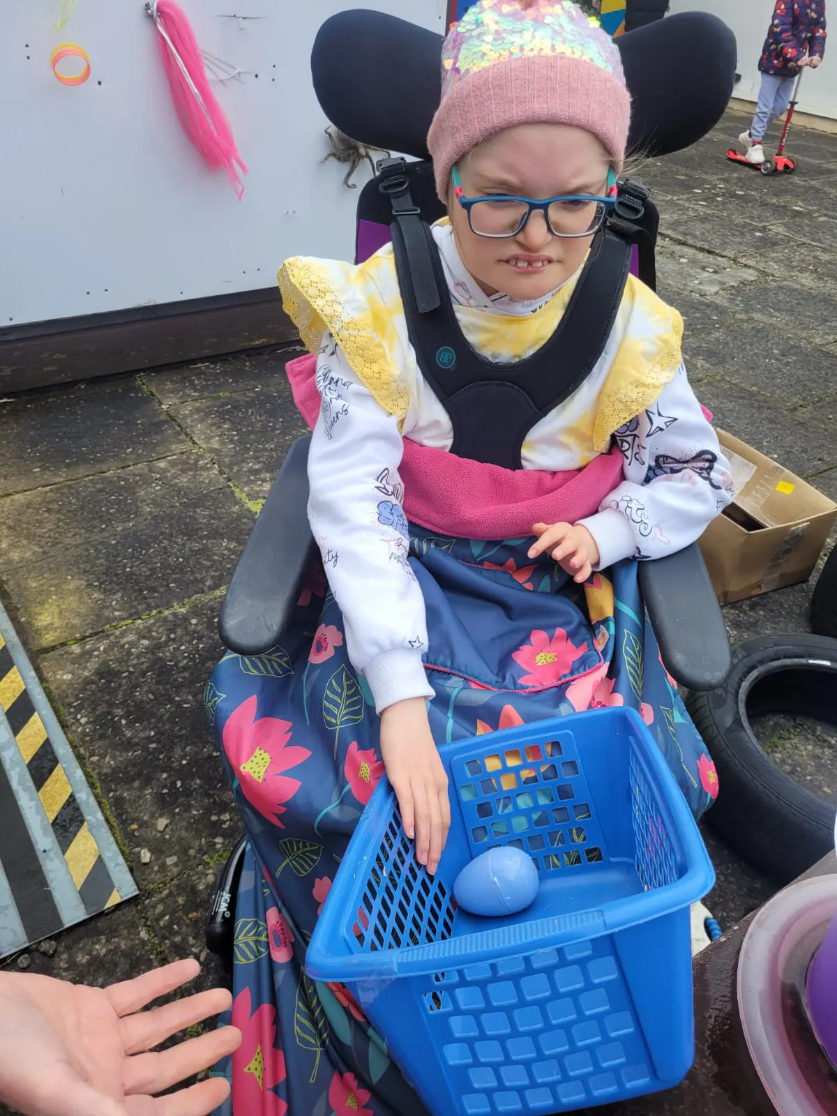 Seomra Nóinín in full colour and full of joy
Our pupils stepped out in style for their Easter egg hunt, proudly wearing the vibrant tie-dye t-shirts they created themselves. Each splash of colour tells a story of creativity, fun, and hands-on learning. Smiles, movement, and moments of discovery filled the day as the hunt unfolded - a beautiful celebration of expression, exploration, and togetherness in Seomra Nóinín.