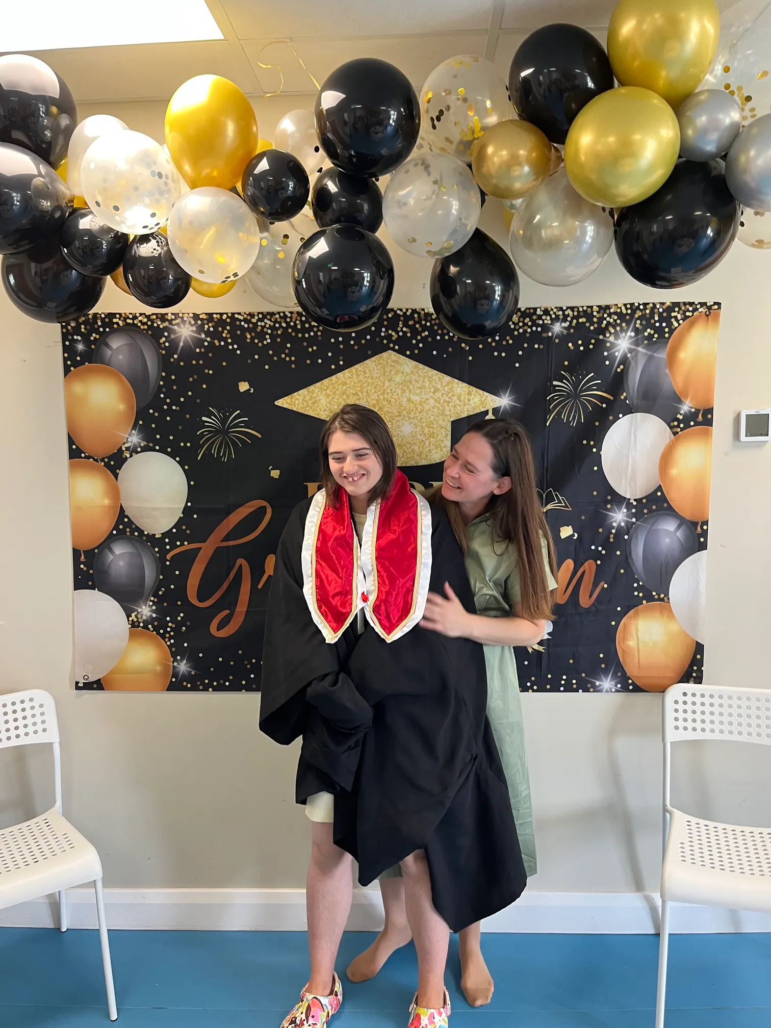 Celebrating Conor and Sarah's Graduation

Today we celebrate a very special milestone as Conor and Sarah graduate from Rosedale School.

Conor and Sarah have brought so much joy, laughter, and personality to our school community over the years. Their smiles, sense of fun, and unique ways of connecting with those around them have left a lasting impression on staff and students alike.

We are incredibly proud of all that they have achieved during their time with us. From participating in school activities and celebrations to sharing memorable moments with friends and staff, they have been an important part of life at Rosedale.

As they begin the next chapter of their journey, we wish them every happiness, success, and adventure that the future holds. While they will be greatly missed, we know they will carry the spirit of Rosedale with them wherever they go.

Congratulations, Conor and Sarah!

Your Rosedale family is so proud of you.