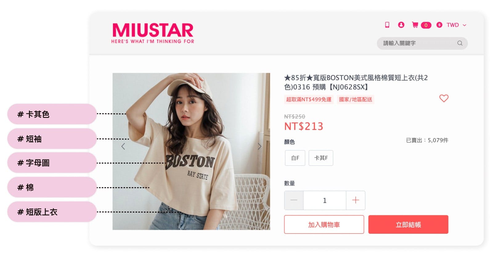 Miustar uses Rosetta AI's personalized recommendation to understand customer's preferences