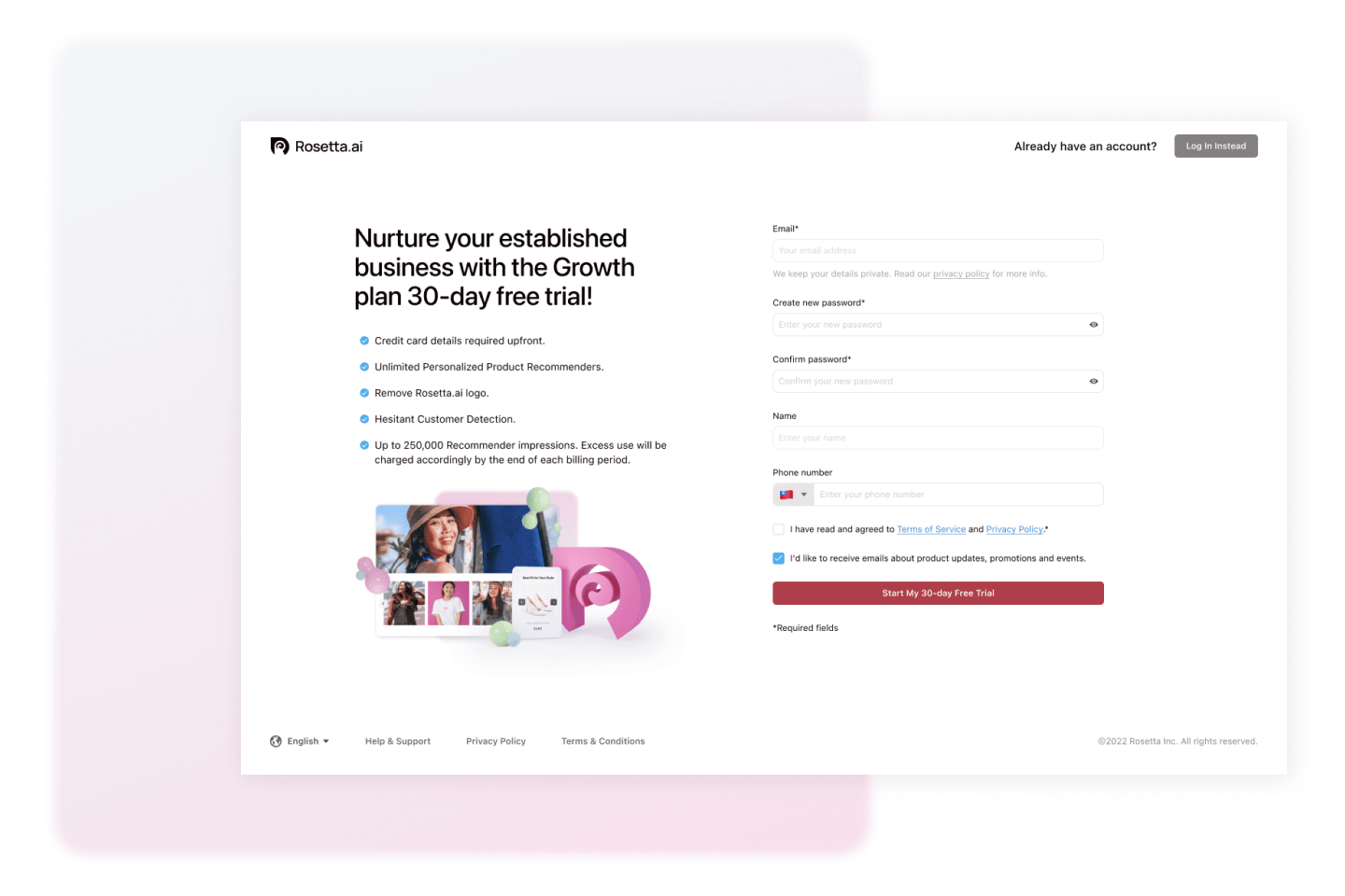 1. サインアップ